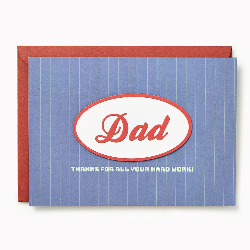 Hard Work Dad Specialty Father's Day Card