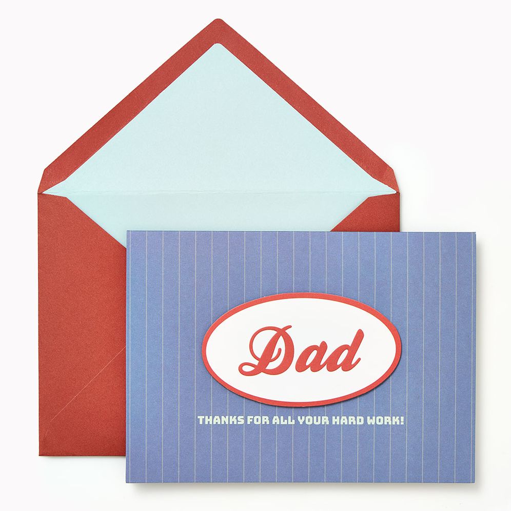 Hard Work Dad Specialty Father's Day Card