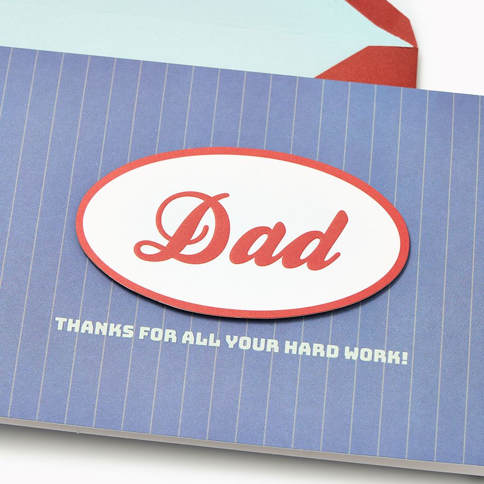 Hard Work Dad Specialty Father's Day Card