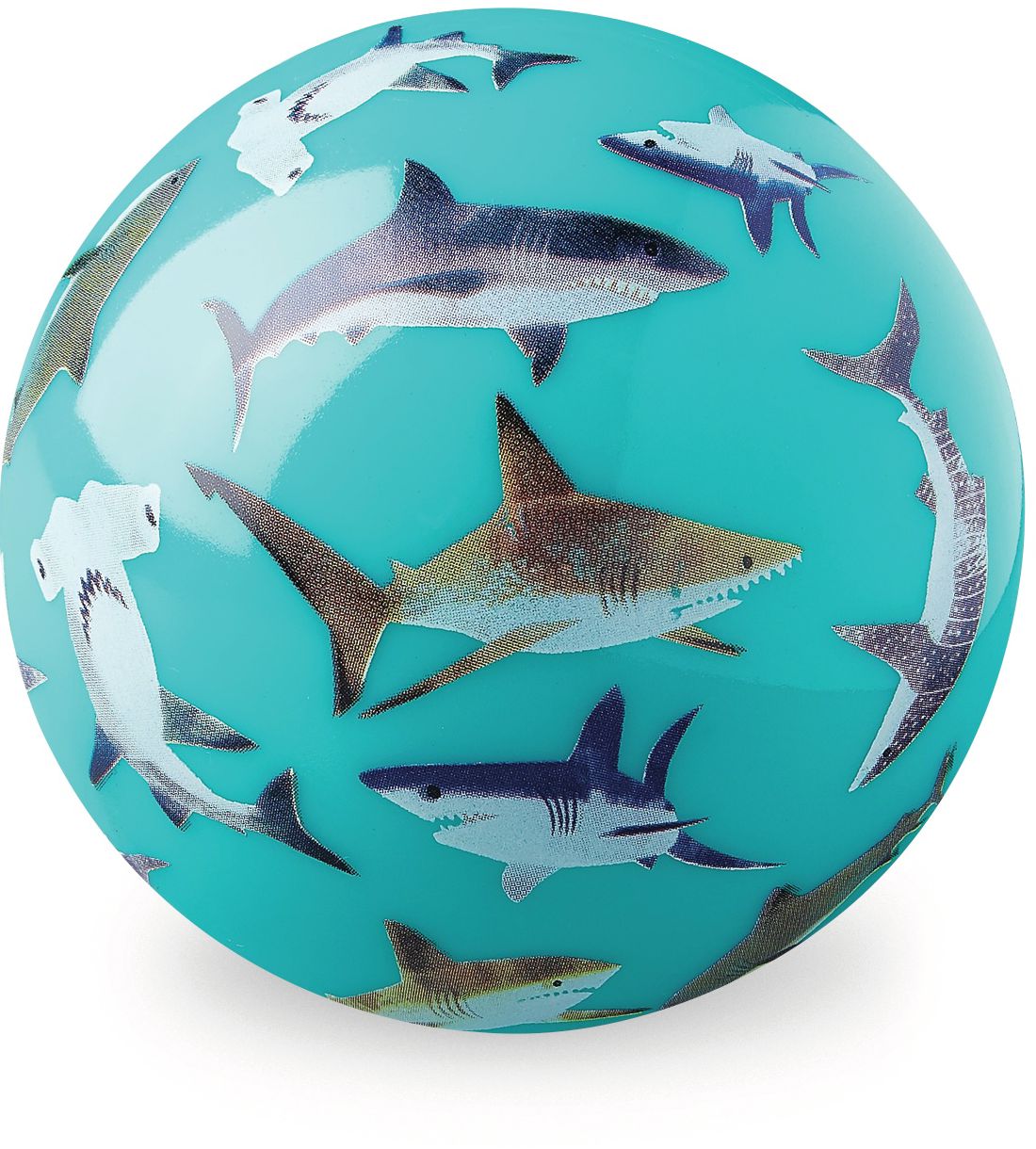 4" PVC Ball - Sharks