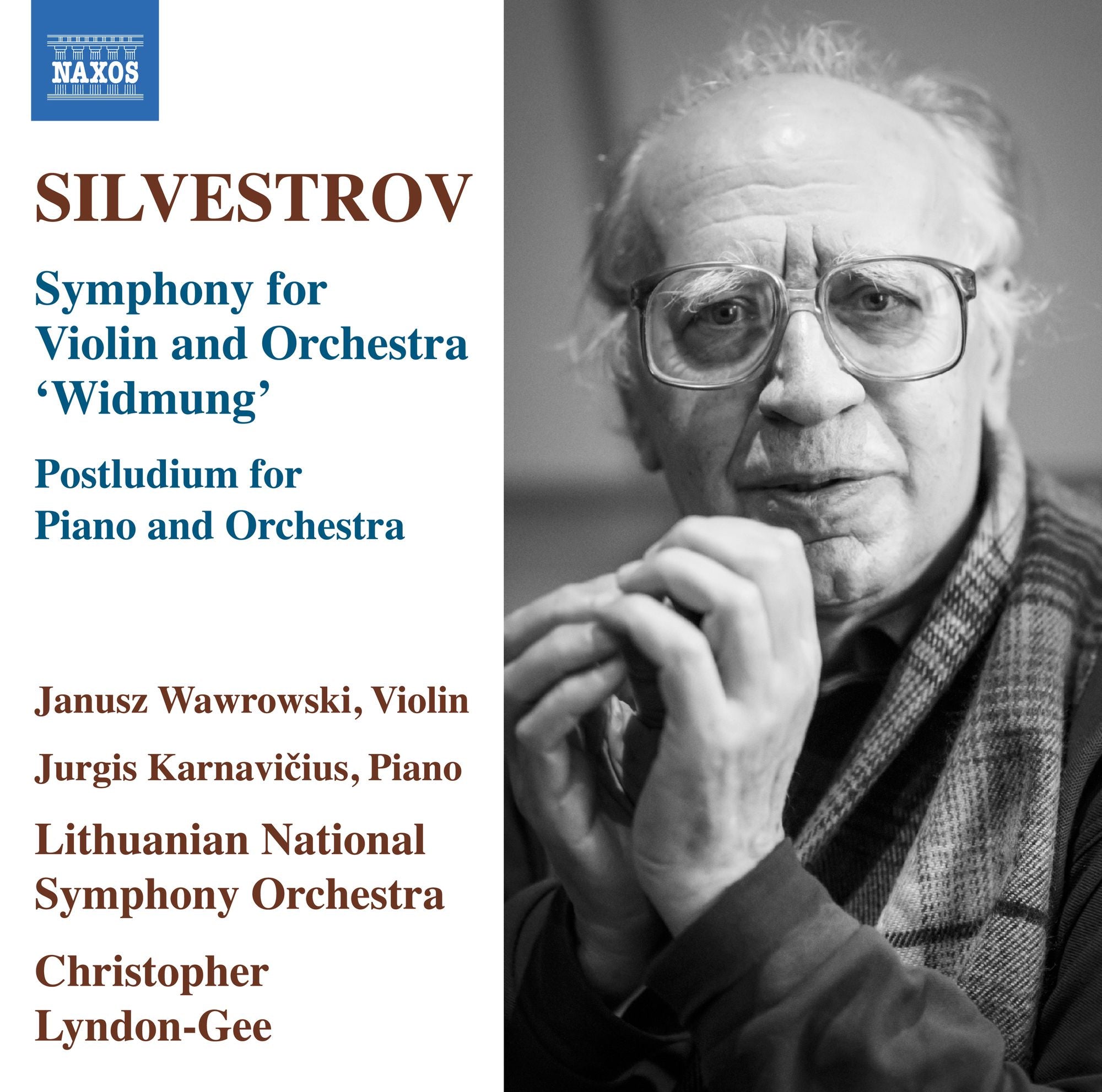Silvestrov: Symphony for Violin and Orchestra 'Widmung'; Postludium for Piano and Orchestra