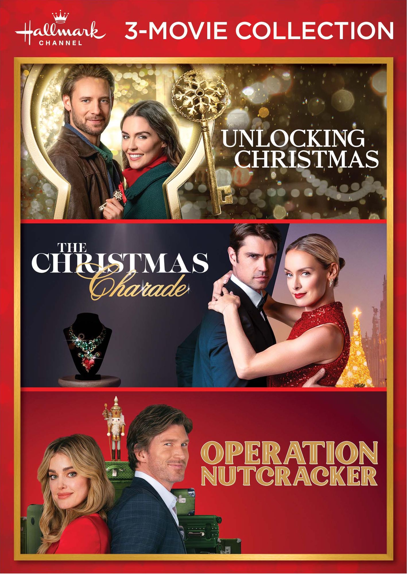Hallmark 3-Movie Collection: Unlocking Christmas/The Christmas Charade/Operation Nutcracker