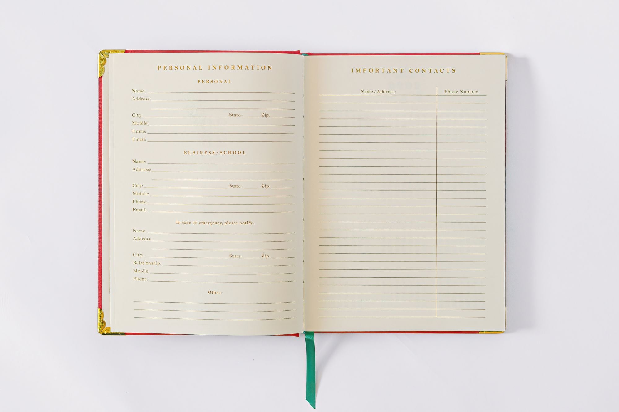 2026 Tulip Floral 12-Month Medium Bound Planner