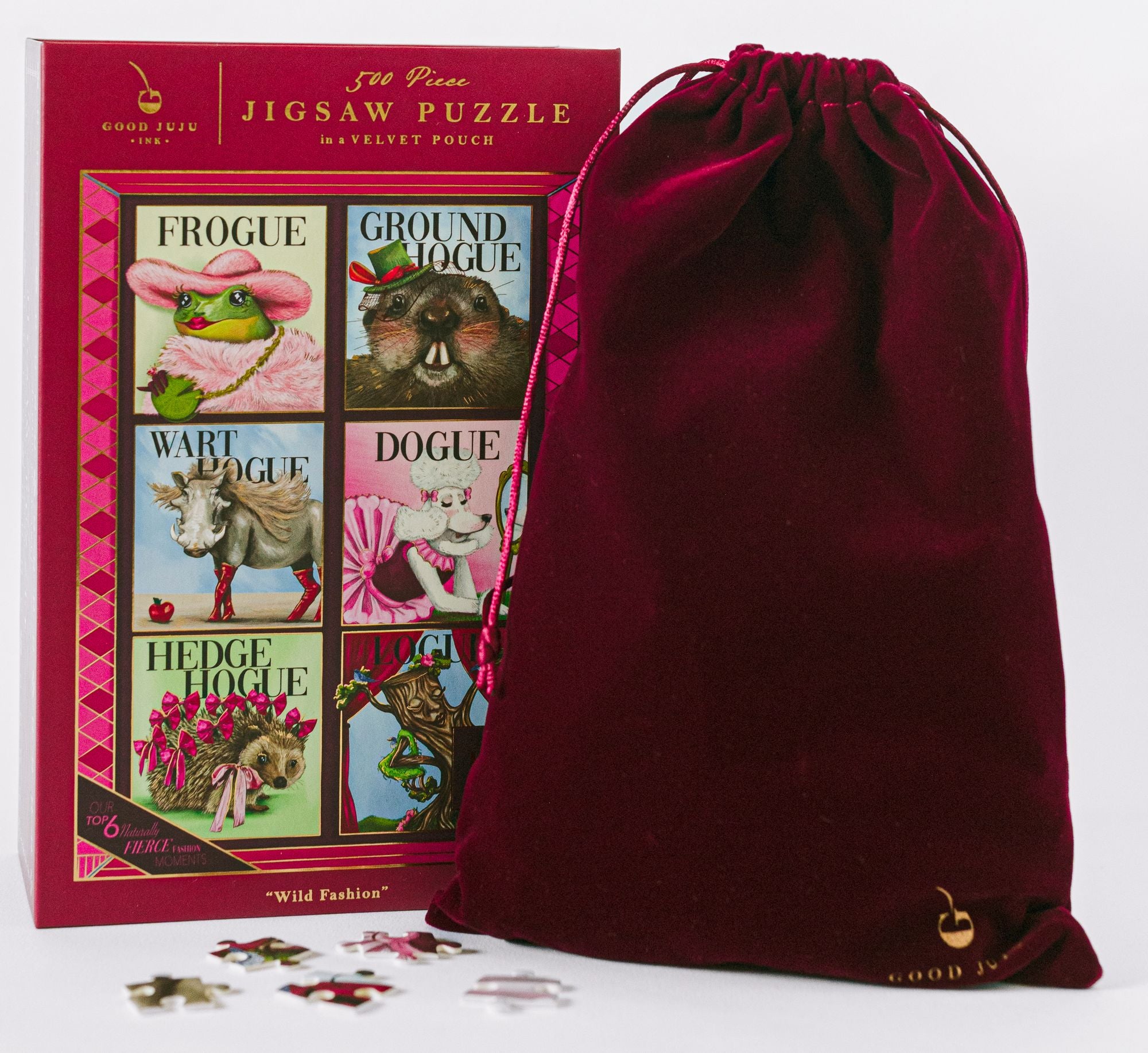 Wild Fashion 500 Piece Puzzle