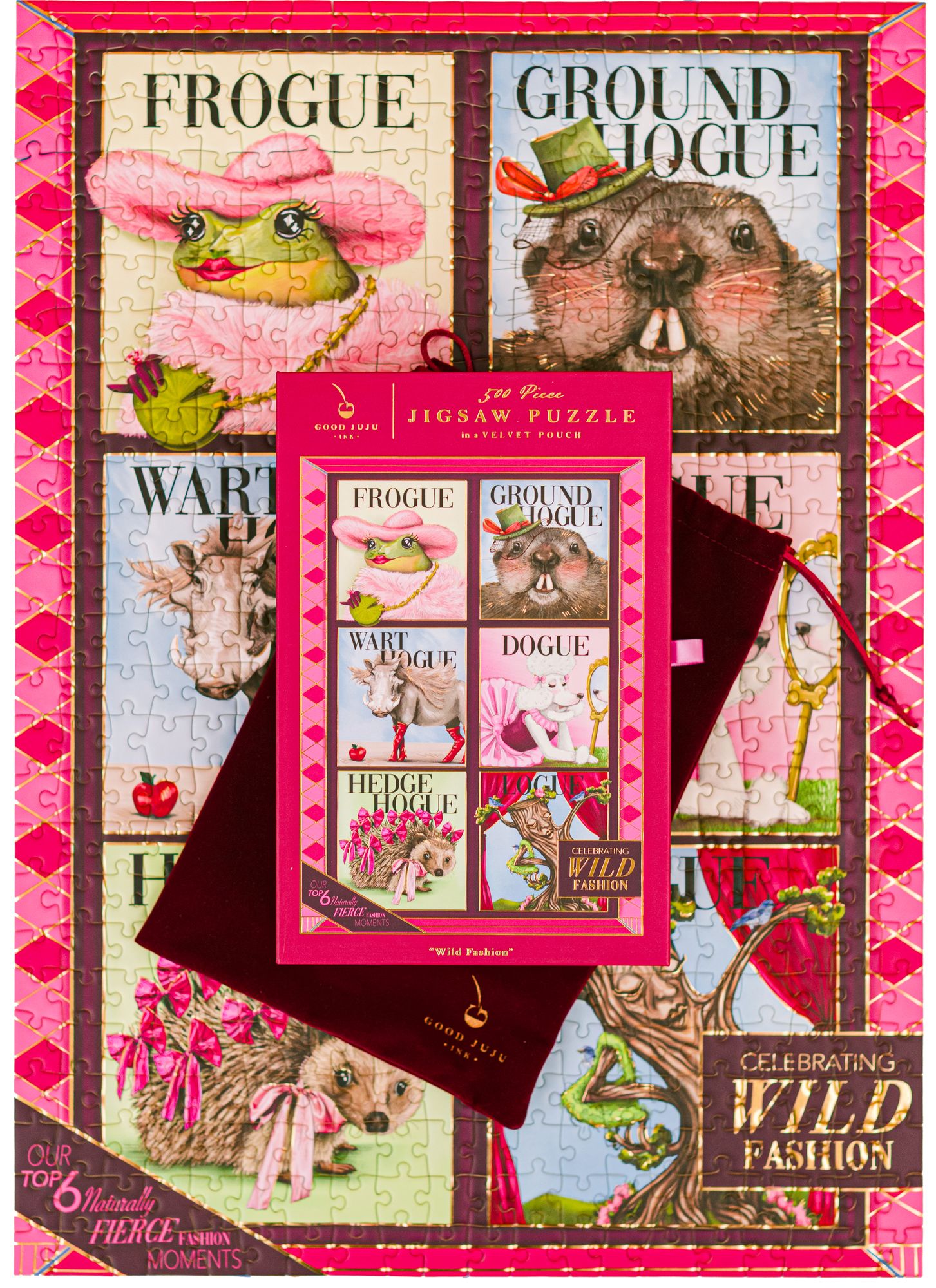Wild Fashion 500 Piece Puzzle