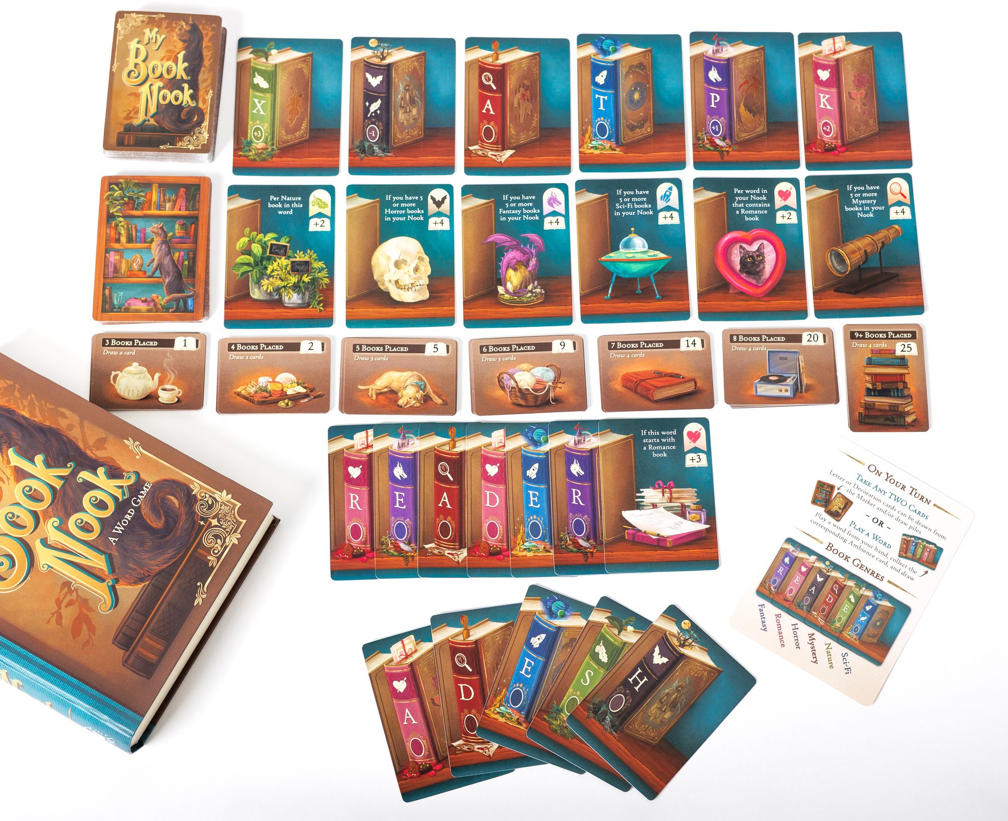 My Book Nook: Cozy Word Building Game