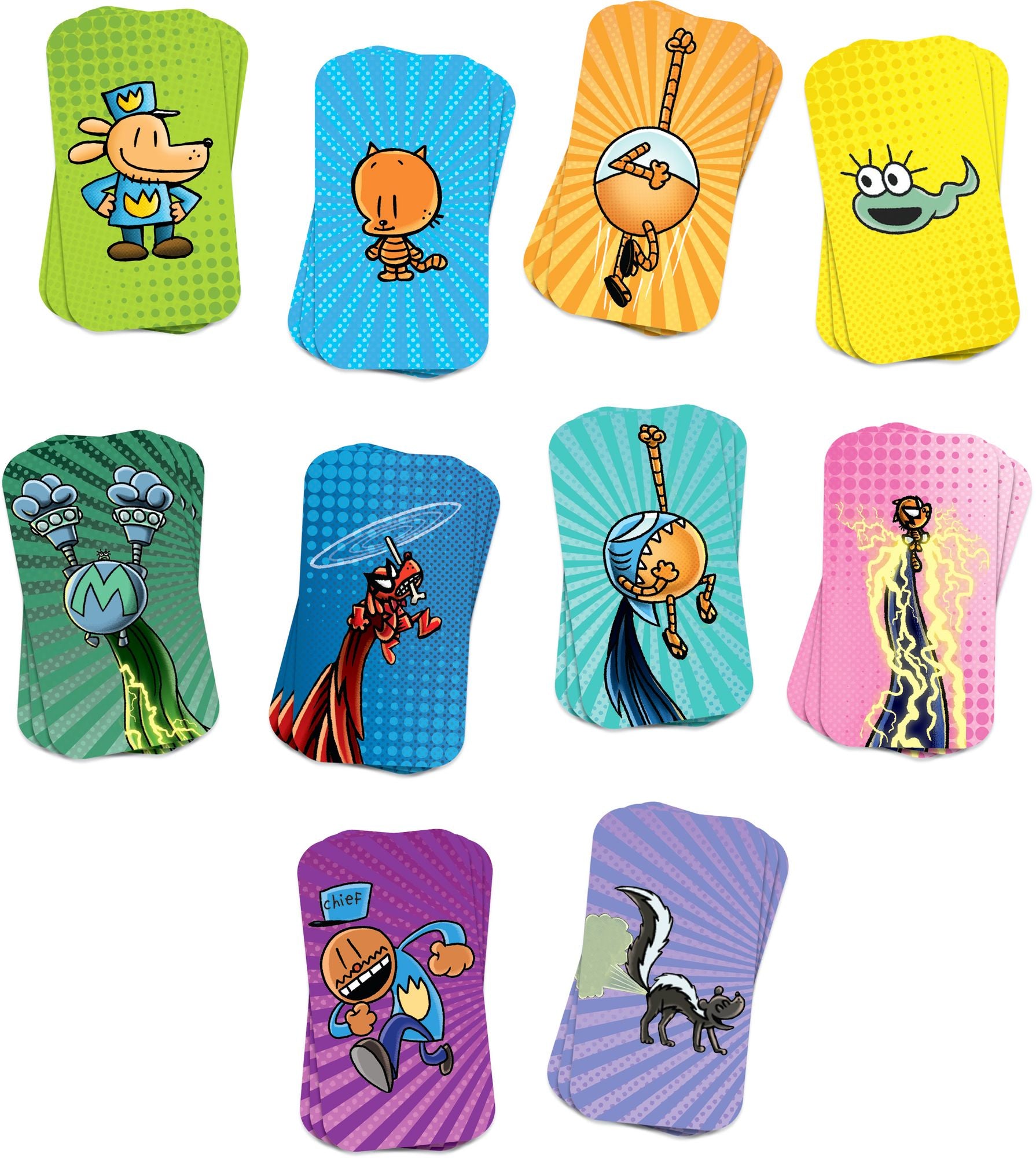 Dog Man Supa Buddies Card Game