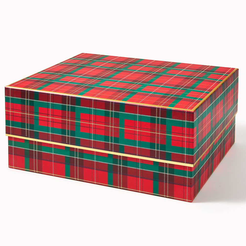 Holiday Plaid Robe Gift Box