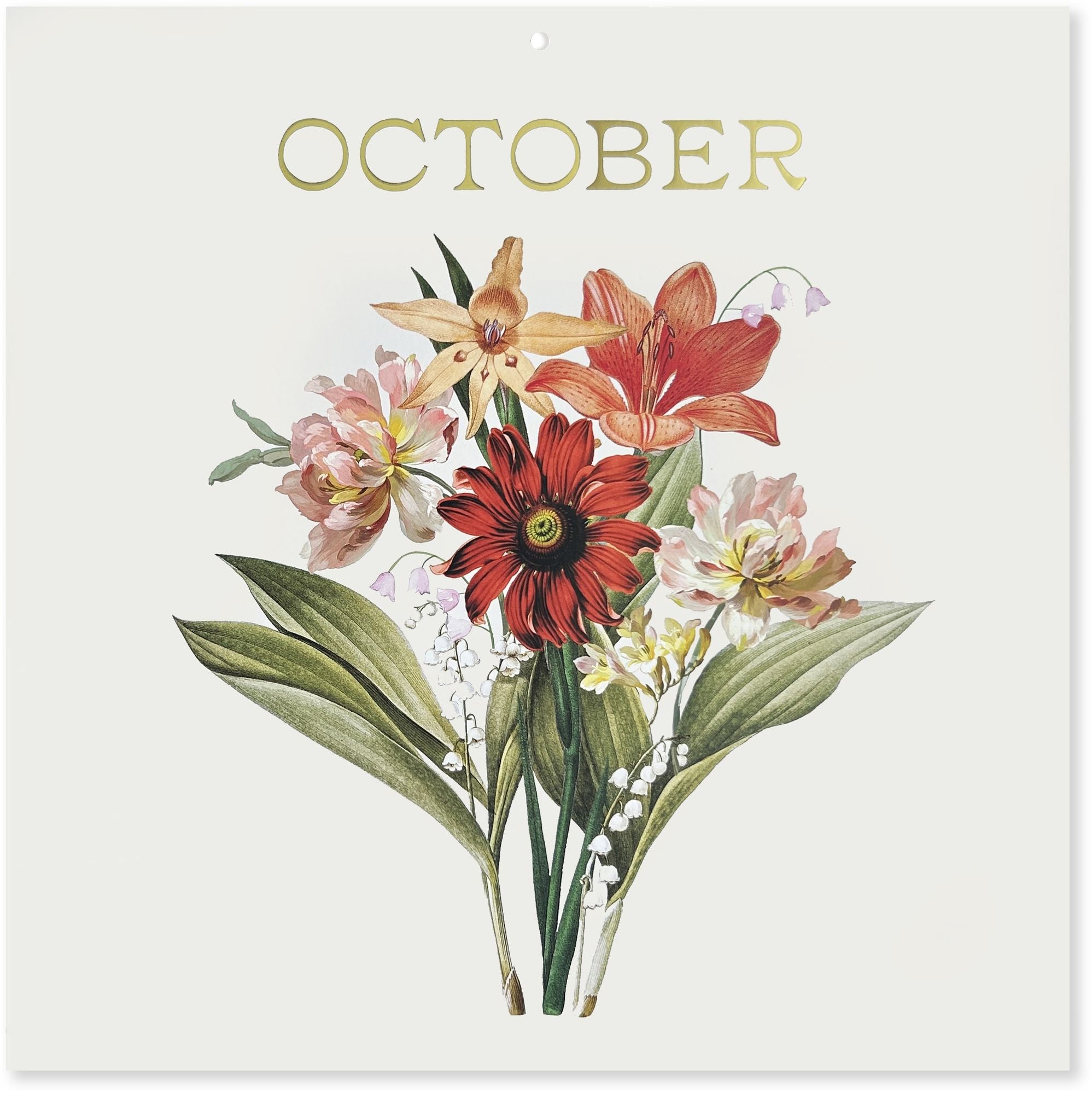 2027 Vintage Floral Wall Calendar - Exclusive