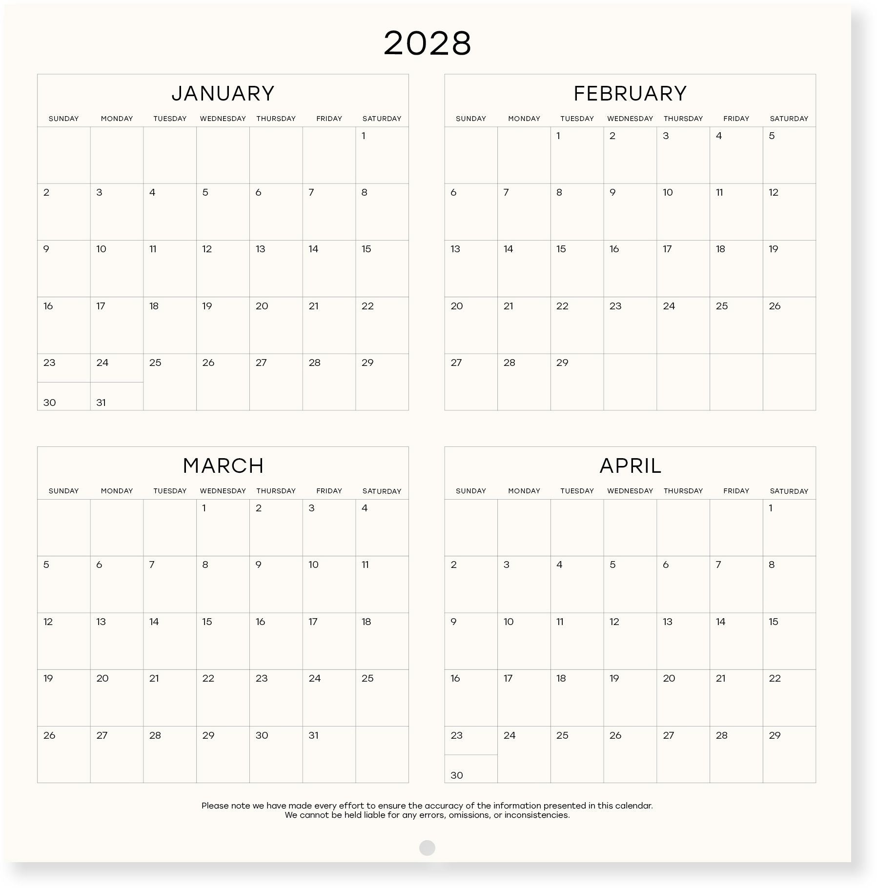 2027 Vintage Floral Wall Calendar - Exclusive