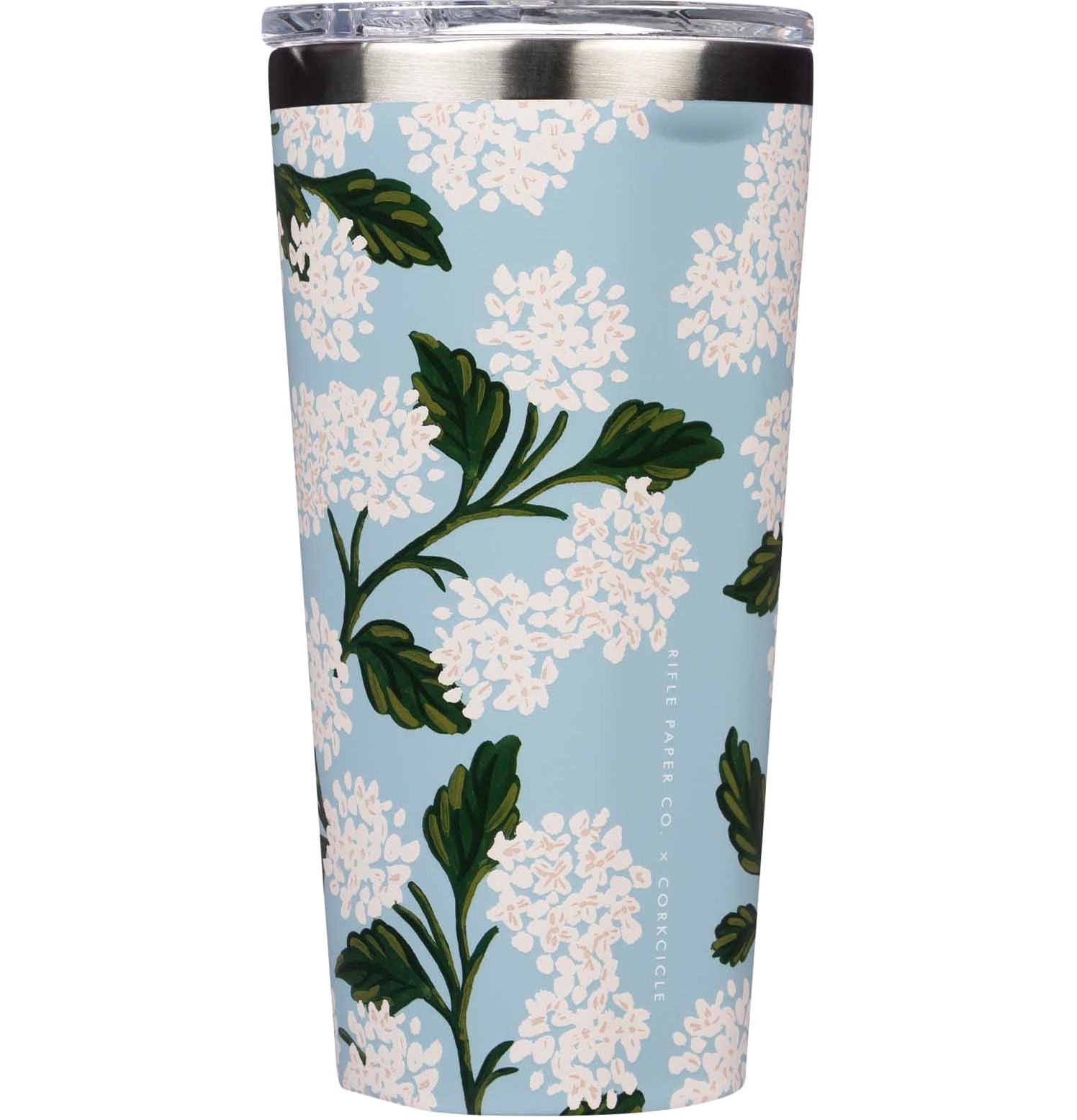 Corkcicle x Rifle Paper Co. 16oz Hydrangea Tumbler
