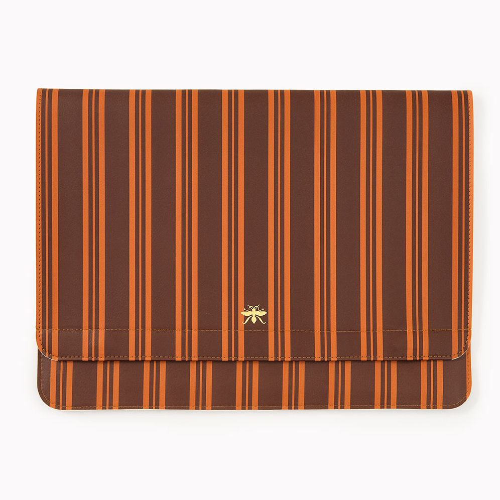 Chocolate Stripe Paper Wasp Folio