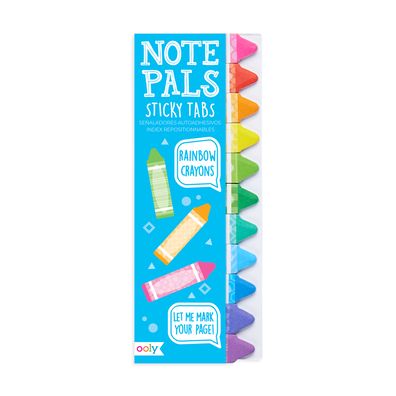 NOTES PALS RAINBOW CRAYONS