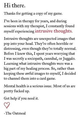 Horrible Therapist - The Oatmeal & Exploding Kittens (B&N Exclusive Edition)