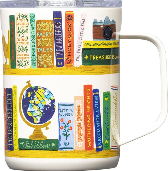 Mug Corkcicle x Rifle Paper Book Club 16 Oz