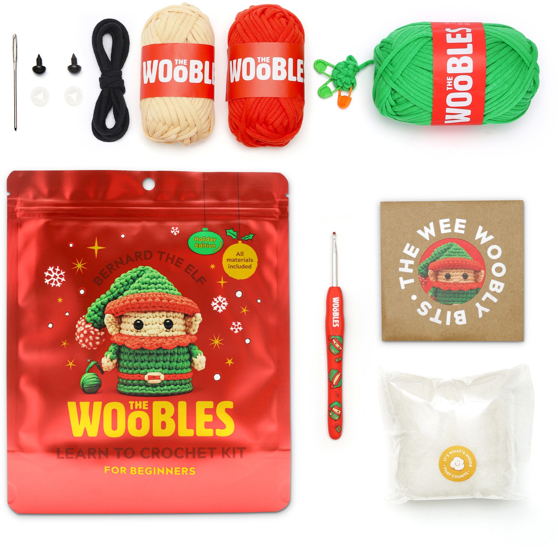 Bernard the Elf Woobles Kit