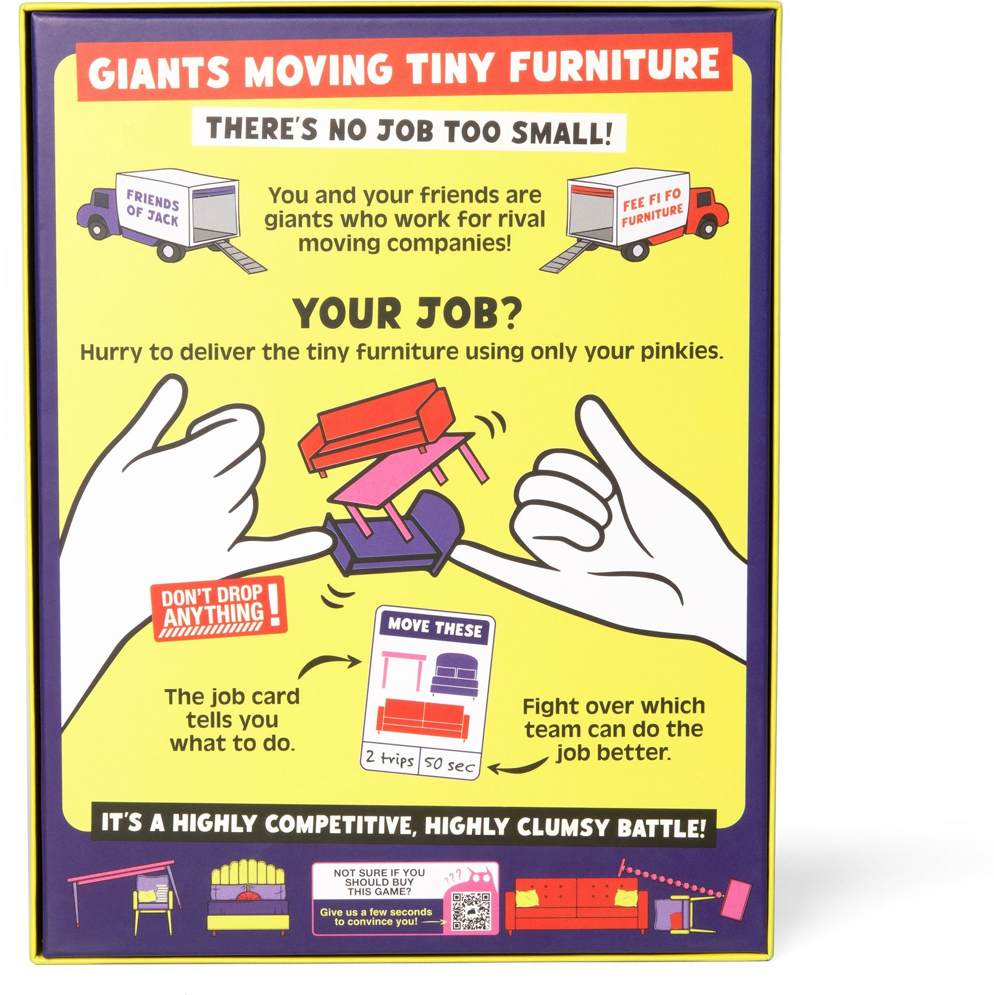 Giants Moving Tiny Furniture Personal Space Edition (B&N Exclusive)