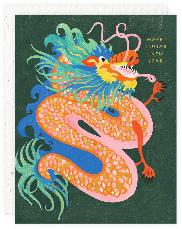 Dragon Lunar New Year Card