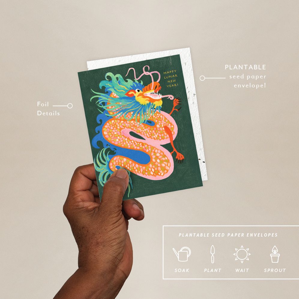Dragon Lunar New Year Card