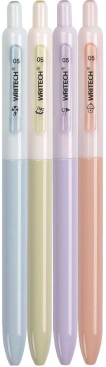 Sprinkles Pastel Gel Pen S/4 - Black Ink