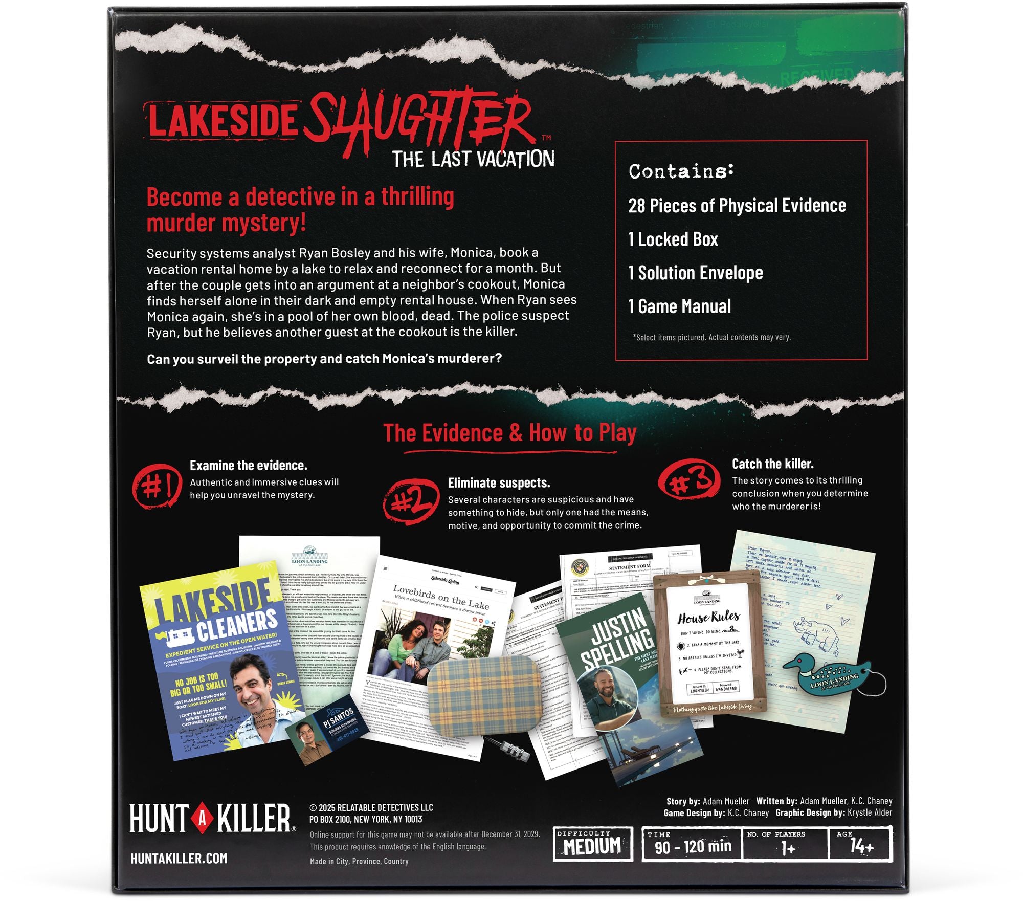 Hunt A Killer Game: Lakeside Slaughter