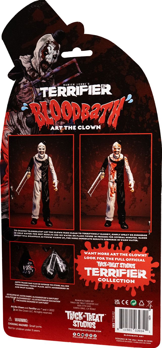 TERRIFIER ART THE CLOWN 5 INCH FIGURE