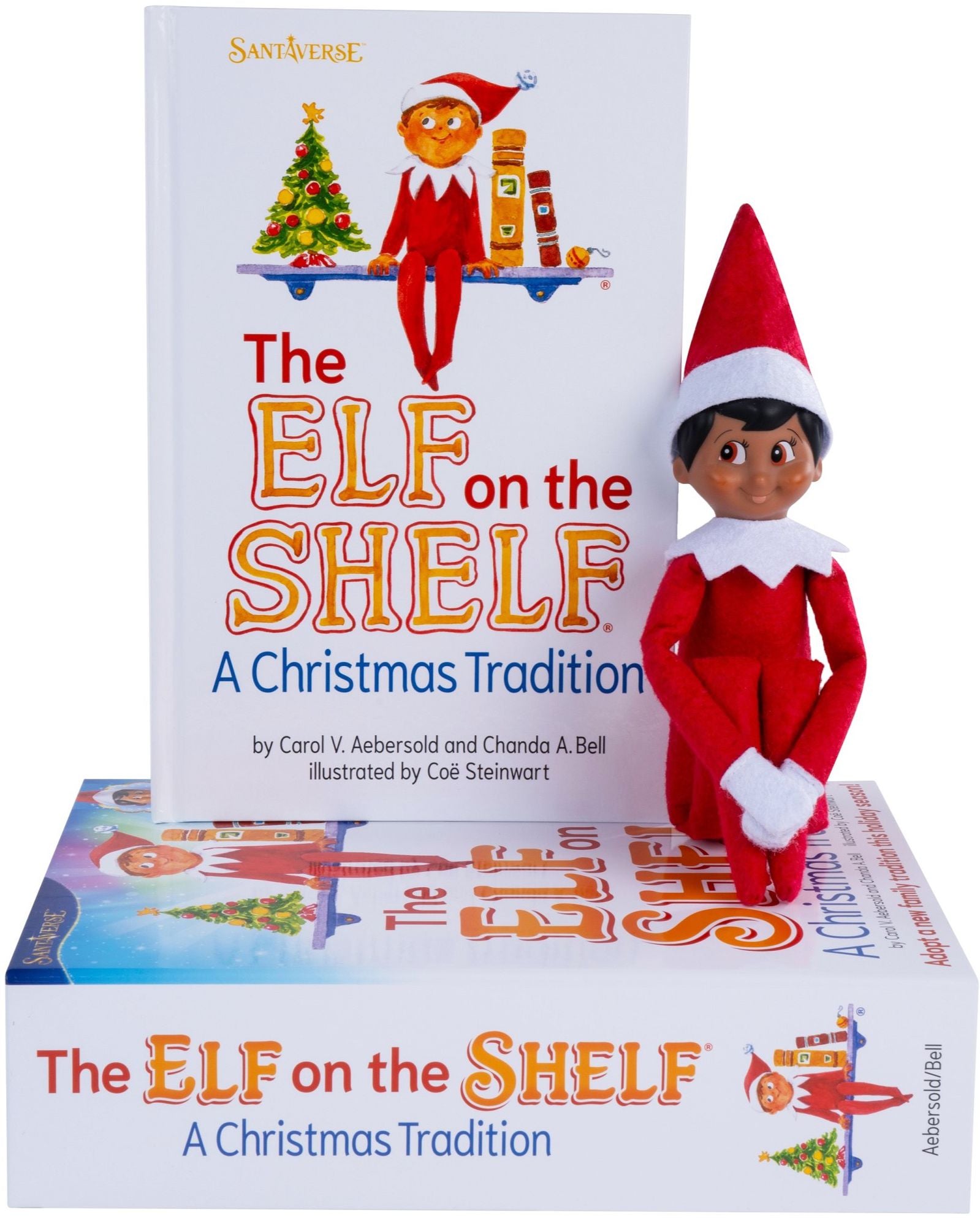The Elf on the Shelf: A Christmas Tradition (includes brown-eyed boy scout elf)