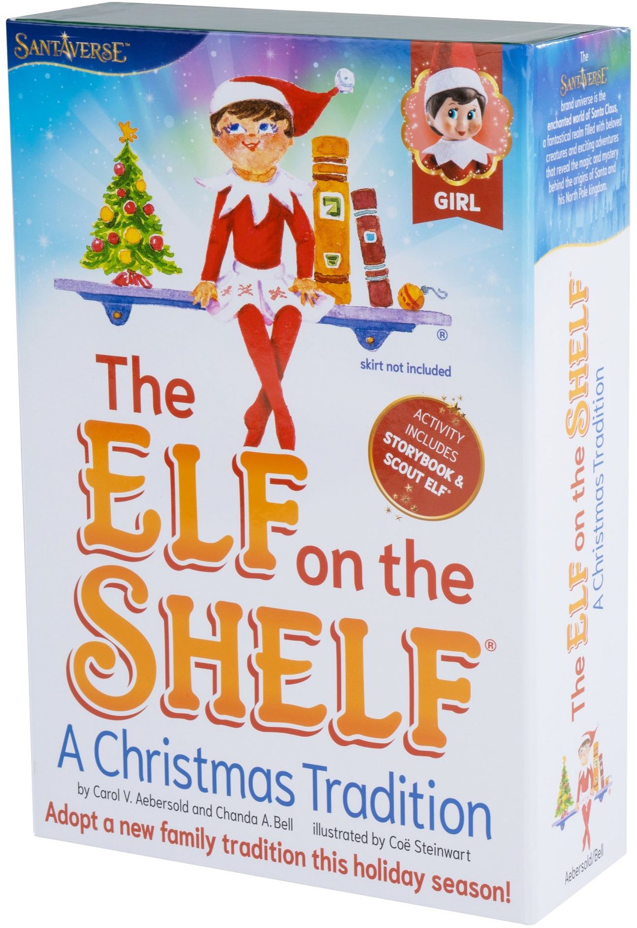 The Elf on the Shelf: A Christmas Tradition (includes blue-eyed girl scout elf)