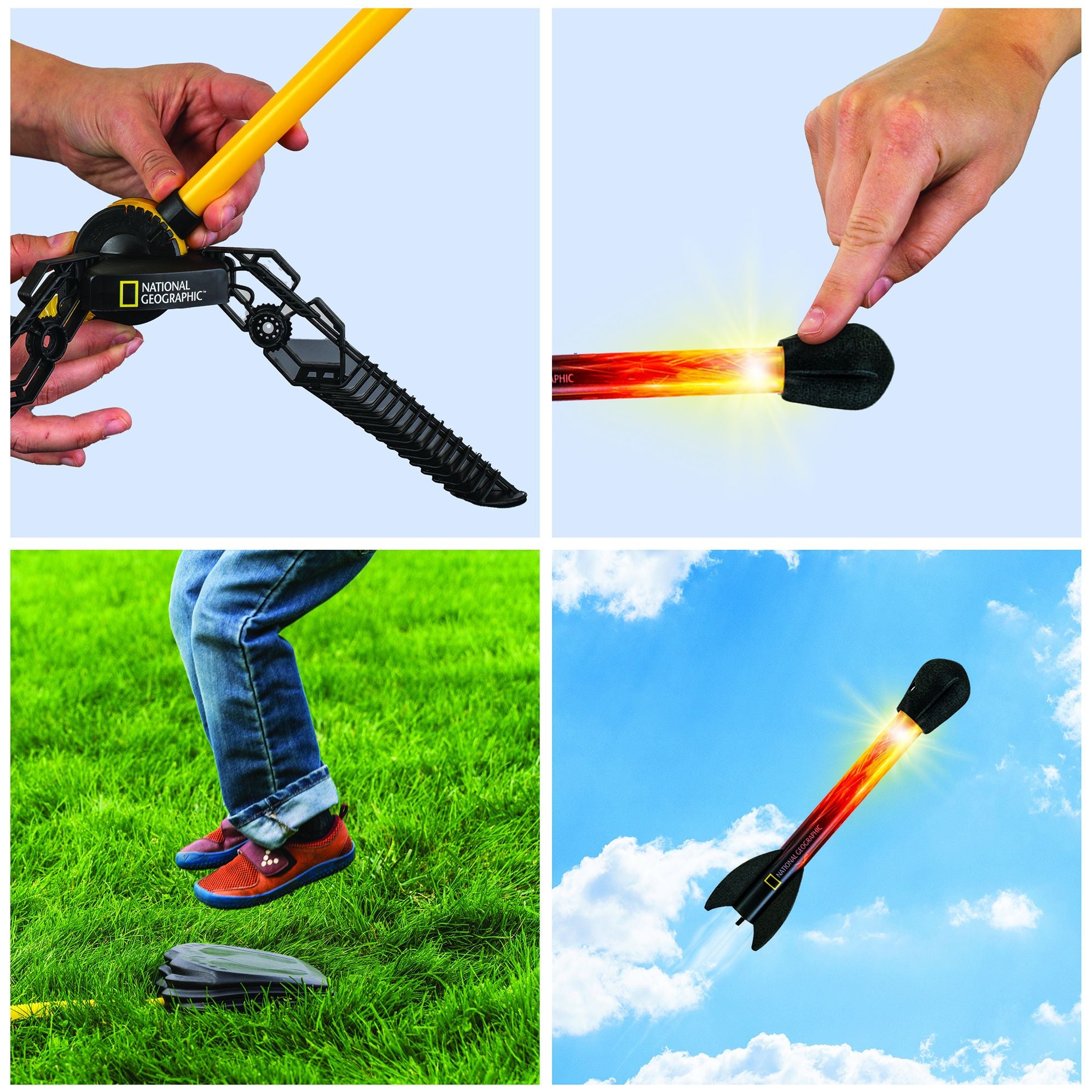 Light Up Air Rockets by National Geographic