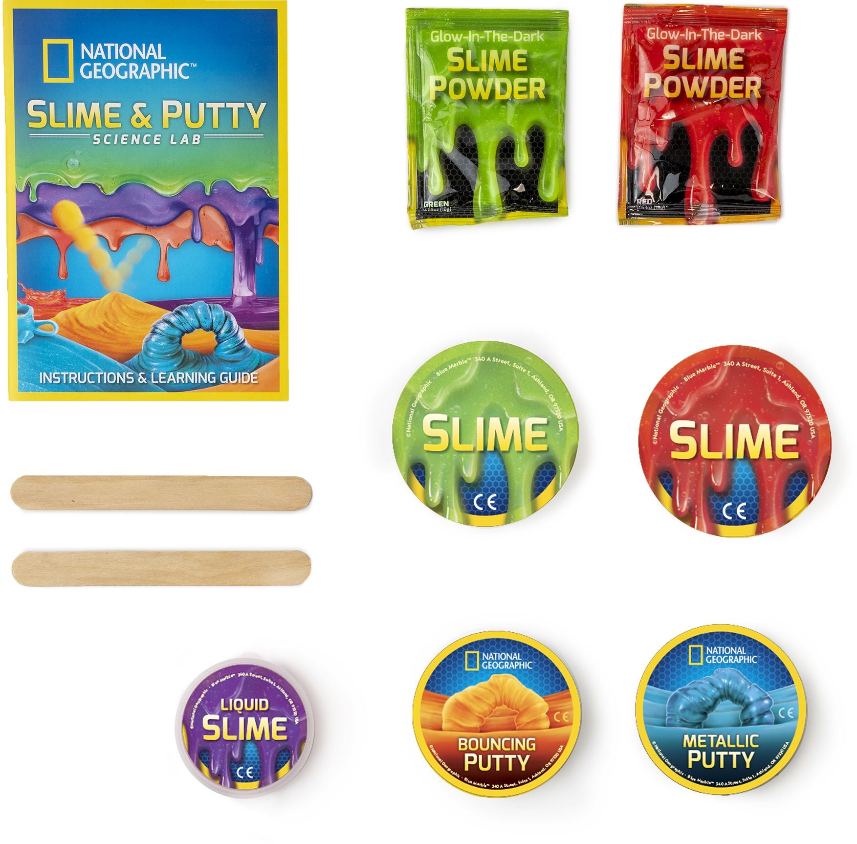 National Geographic Slime and Putty Science Lab