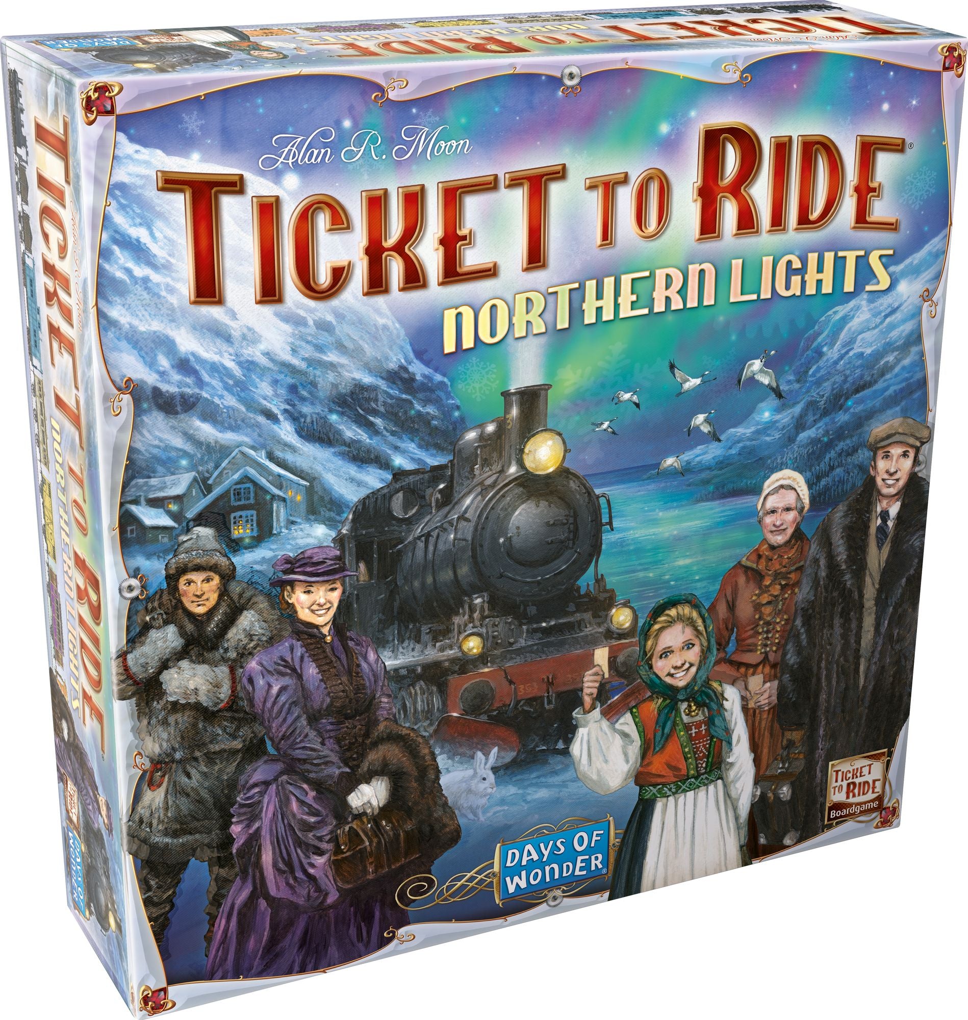 Ticket to Ride Northern Lights by Alan R. Moon