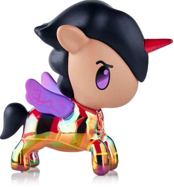 tokidoki x Arcane Unicorno Black Light Chrome Blind Box