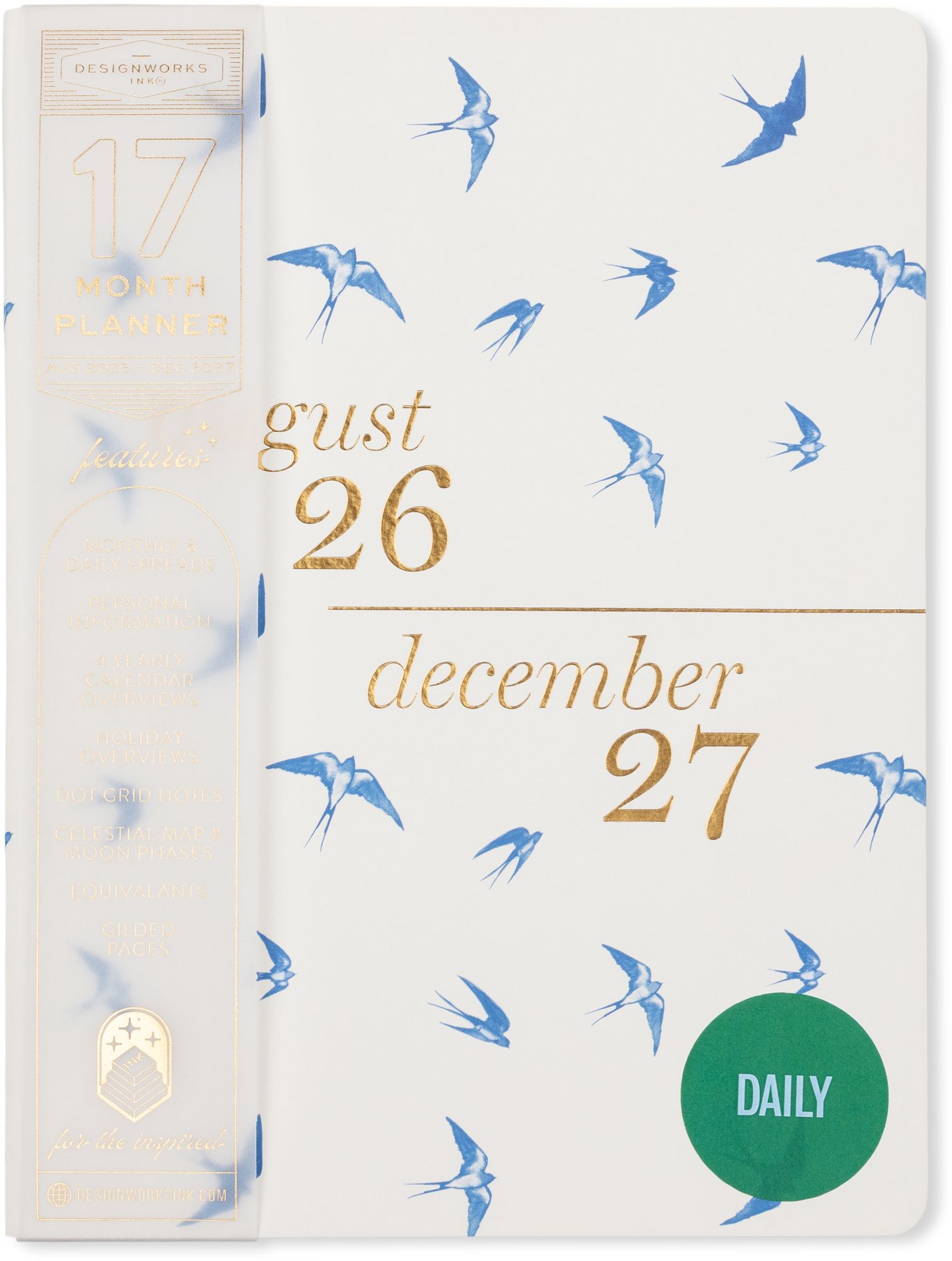 2026-2027 Blue Swallows Daily Planner