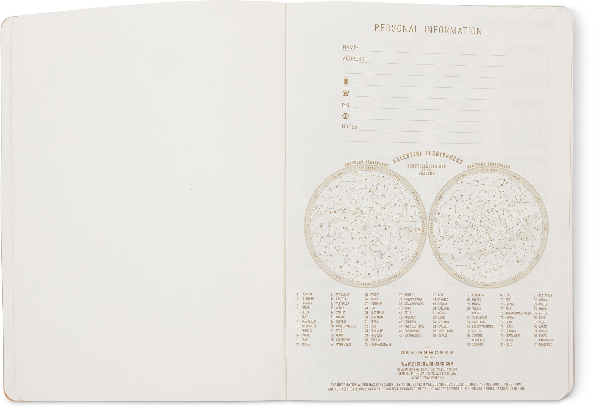 2026-2027 Blue Swallows Daily Planner
