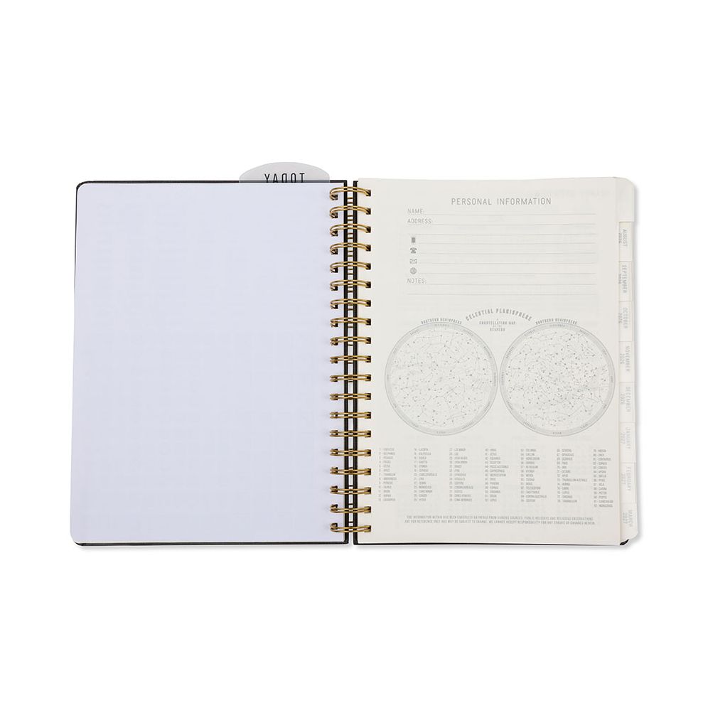 2026-2027 Black Standard Issue Weekly Desk Planner