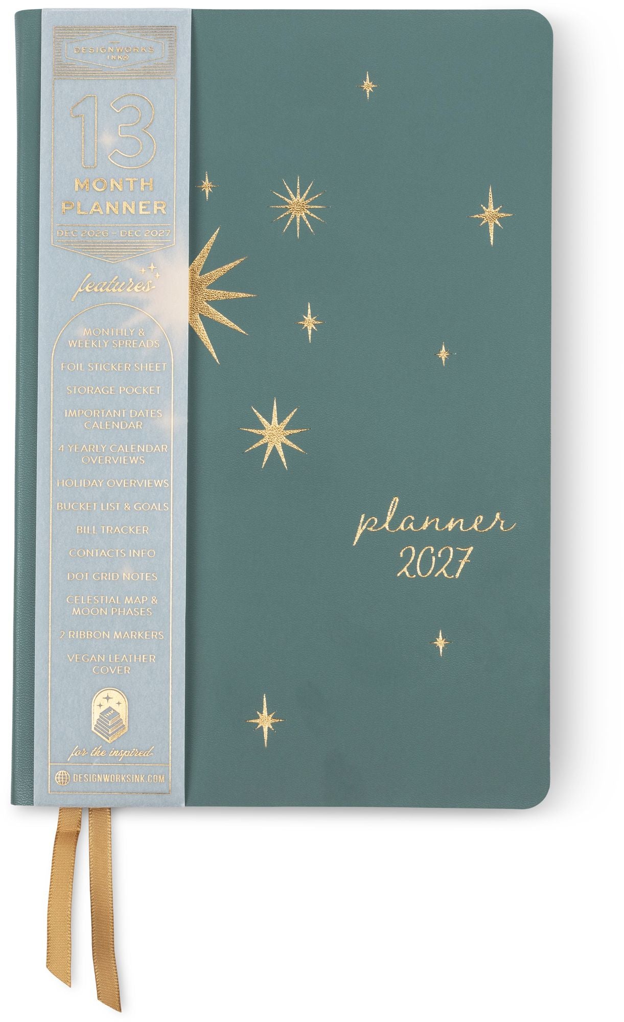 2027 Starbursts Weekly Desk Planner