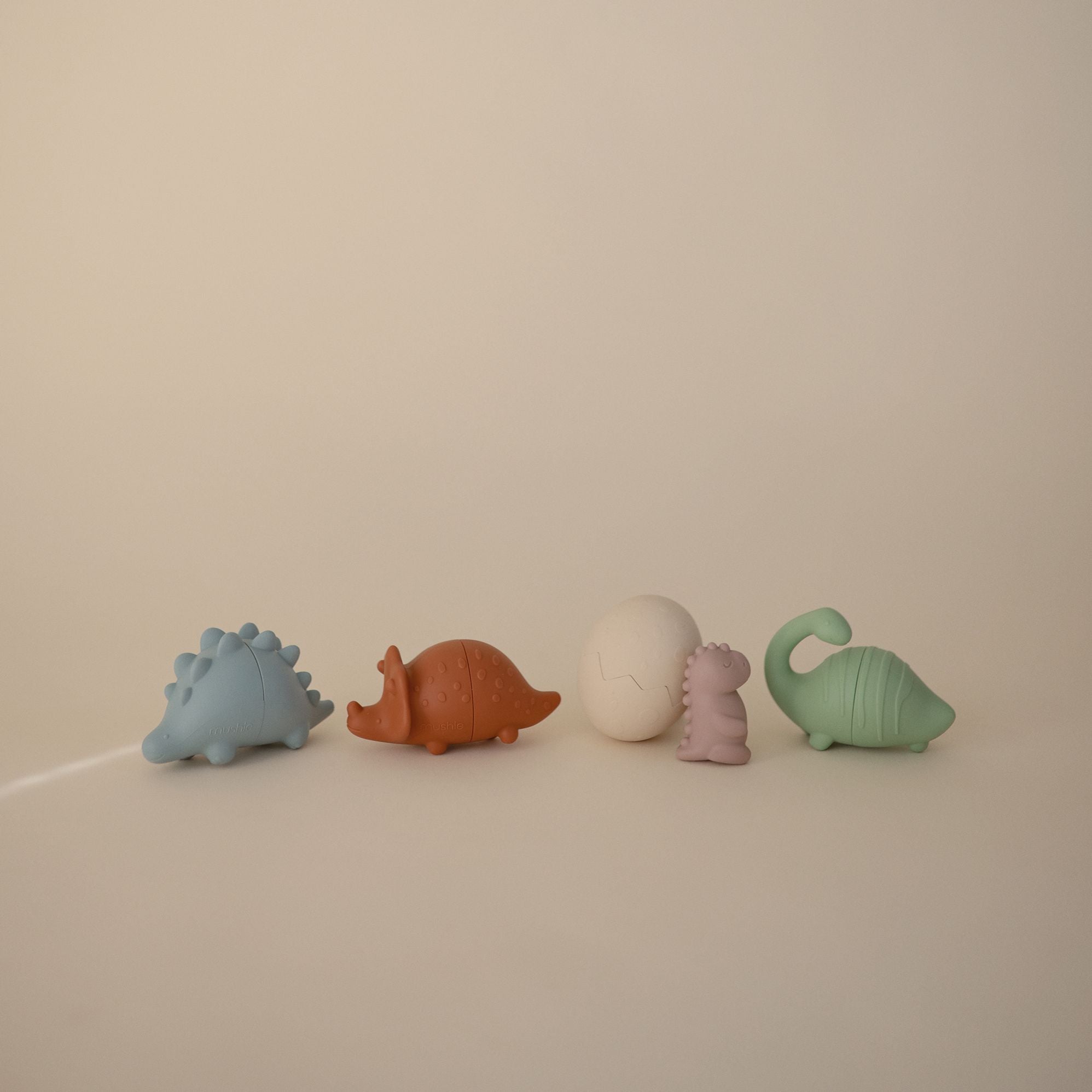 Dino Mold Free Bath Play Set - 4 Pack