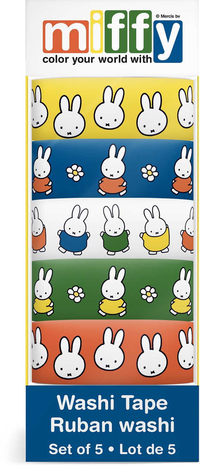 Classic Miffy Washi Tape Set