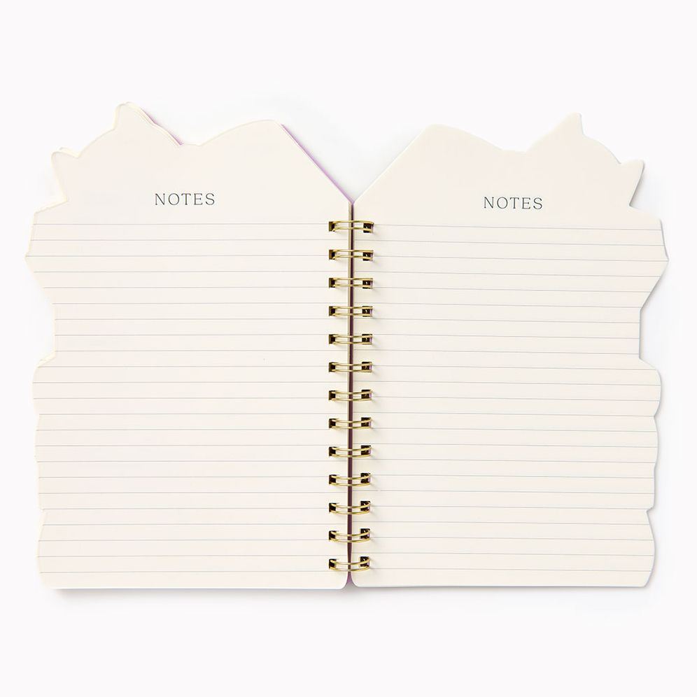 2026 Paper Source Sleepy Book Cat Die Cut 12M Planner - Exclusive