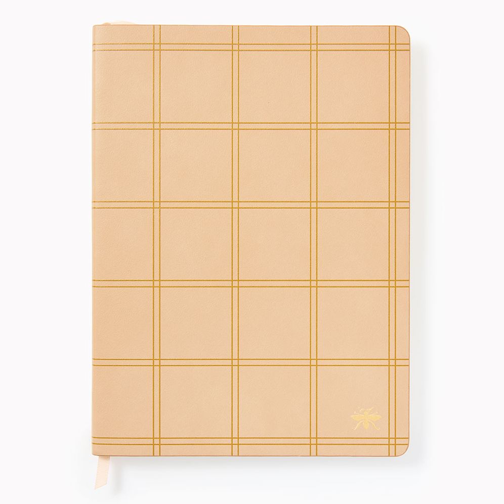 Sand Grid Paper Wasp LG Lined Journal