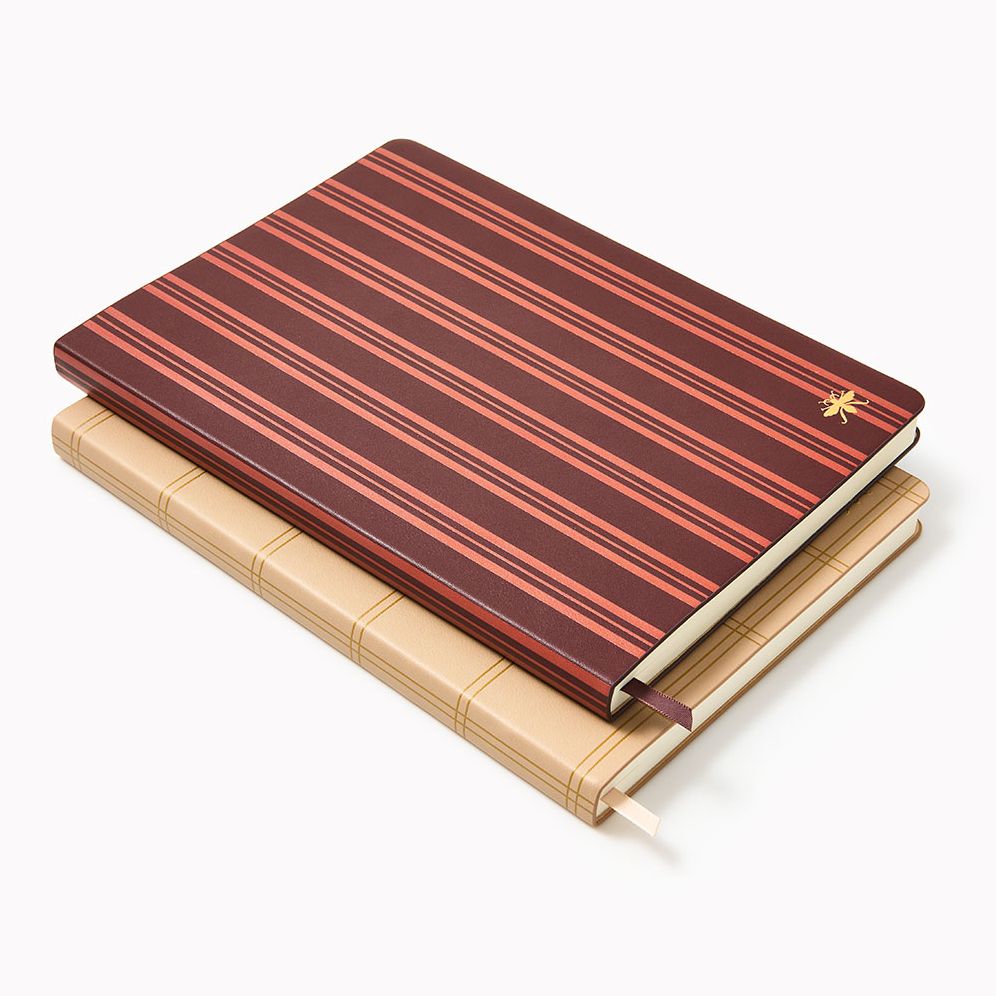 Sand Grid Paper Wasp LG Lined Journal