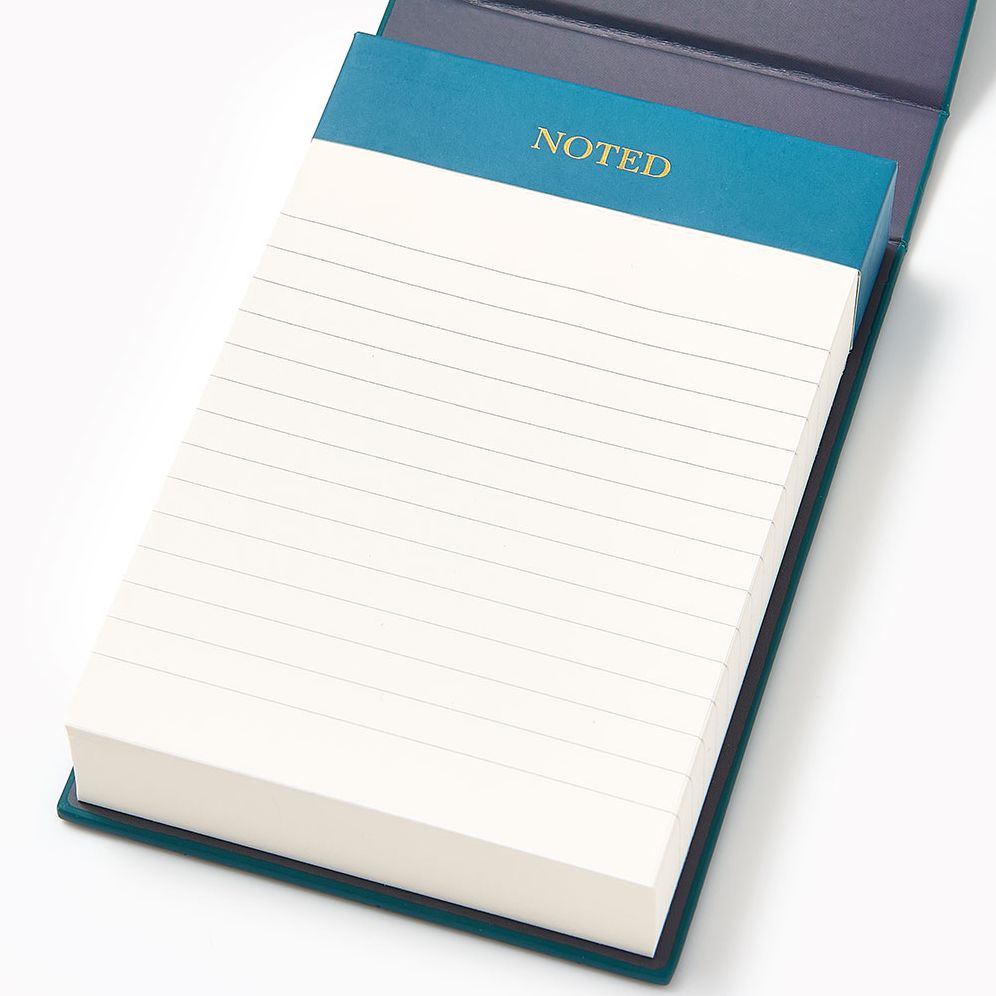 Teal Diamond Paper Wasp Chunky Notepad