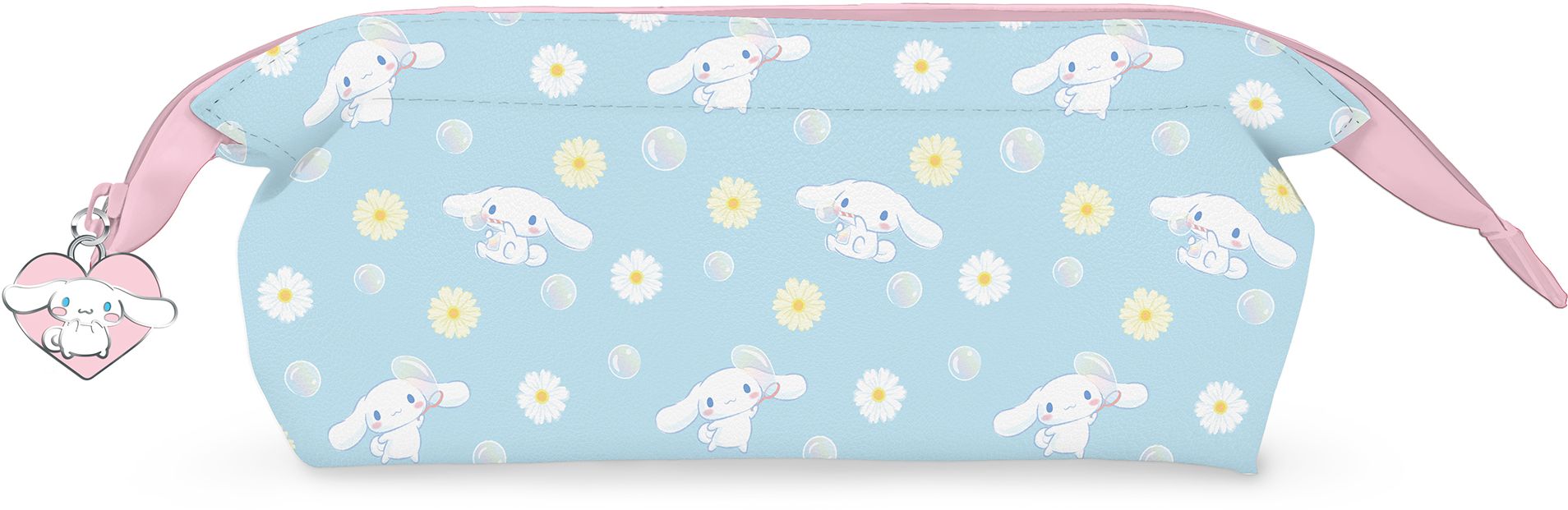 Sanrio Sweet Daisies Cinnamoroll Charmed Pencil Pouch