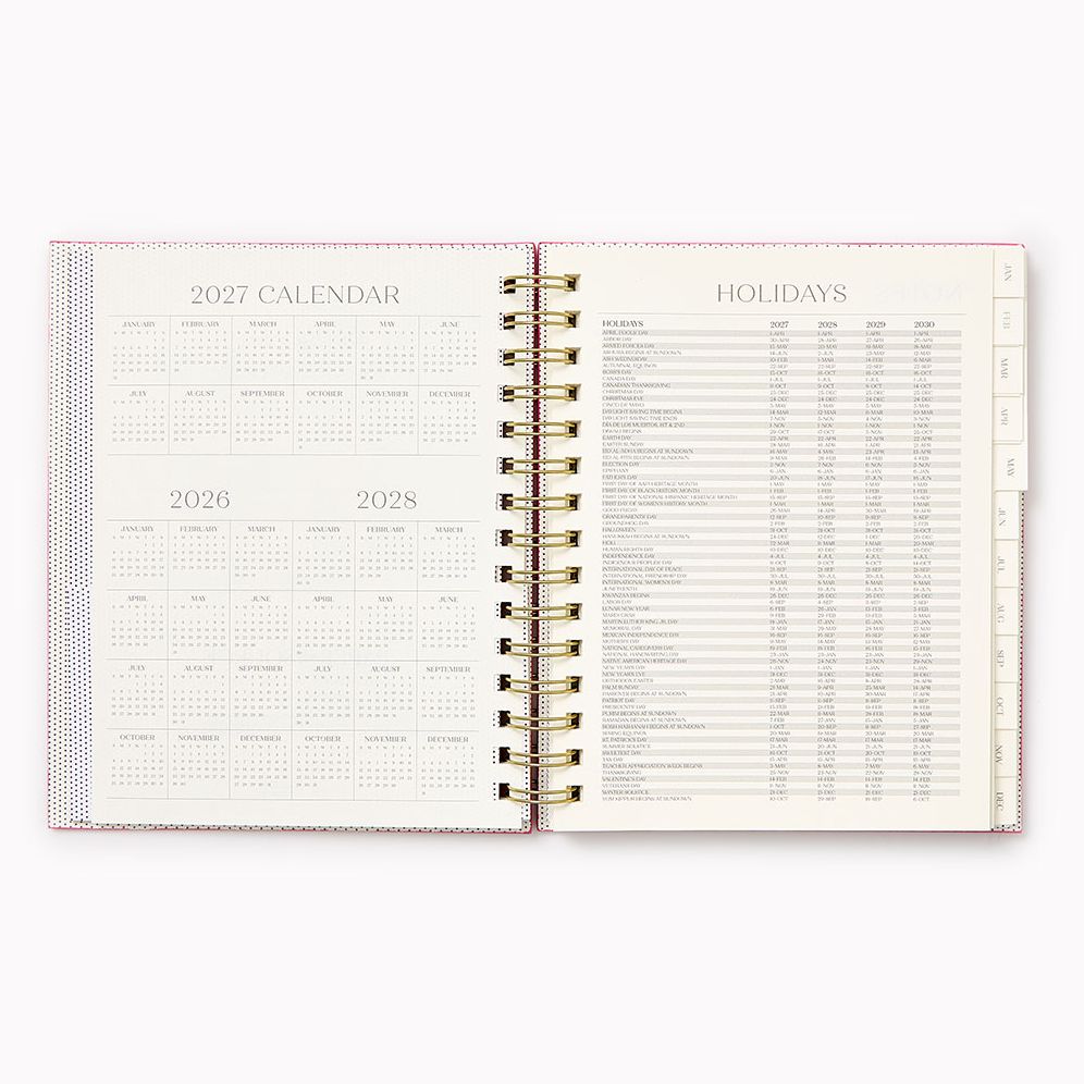 2027 Paper Source Chicago Ave Spiral 12M Planner