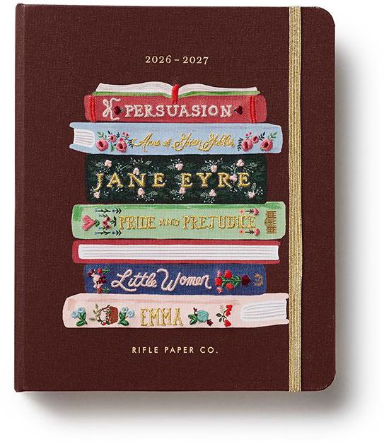 2026-2027 Rifle Ladies Night Book Club 17-Month Academic Covered Spiral Planner