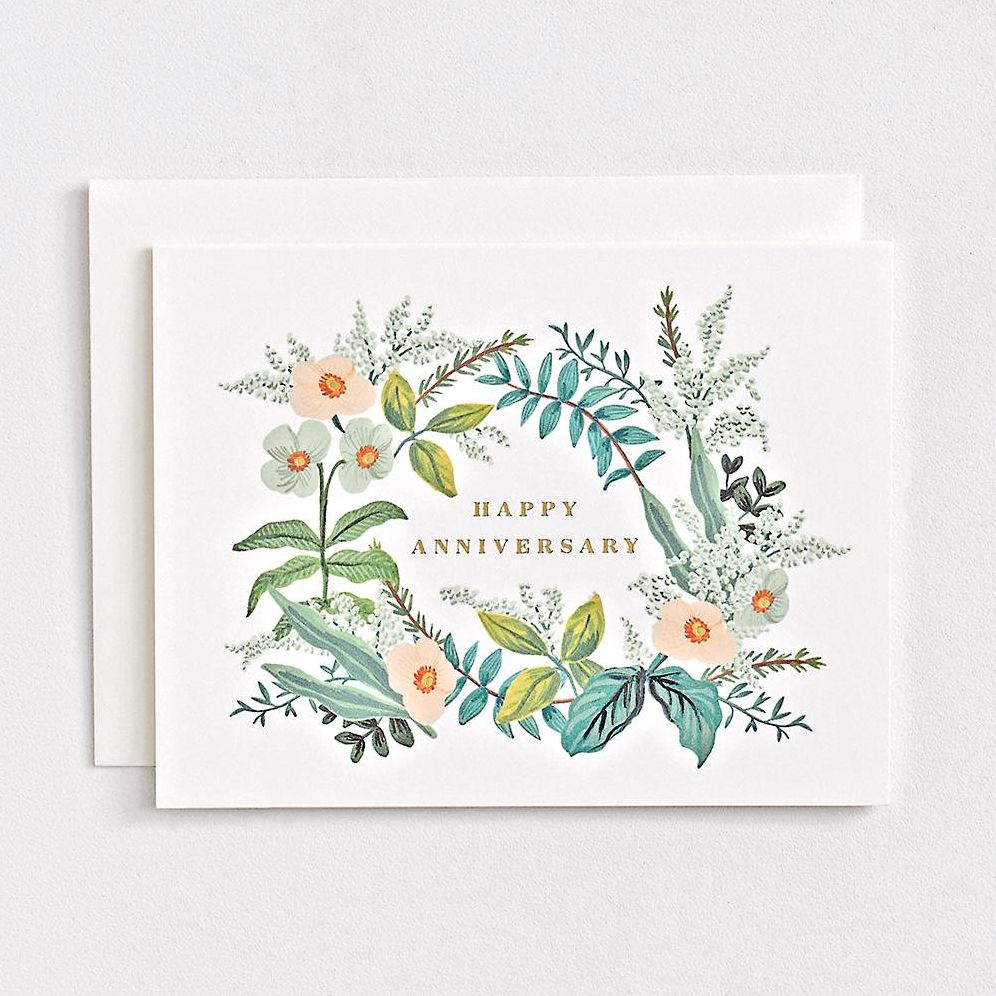 ANNIV Rifle floral wreath