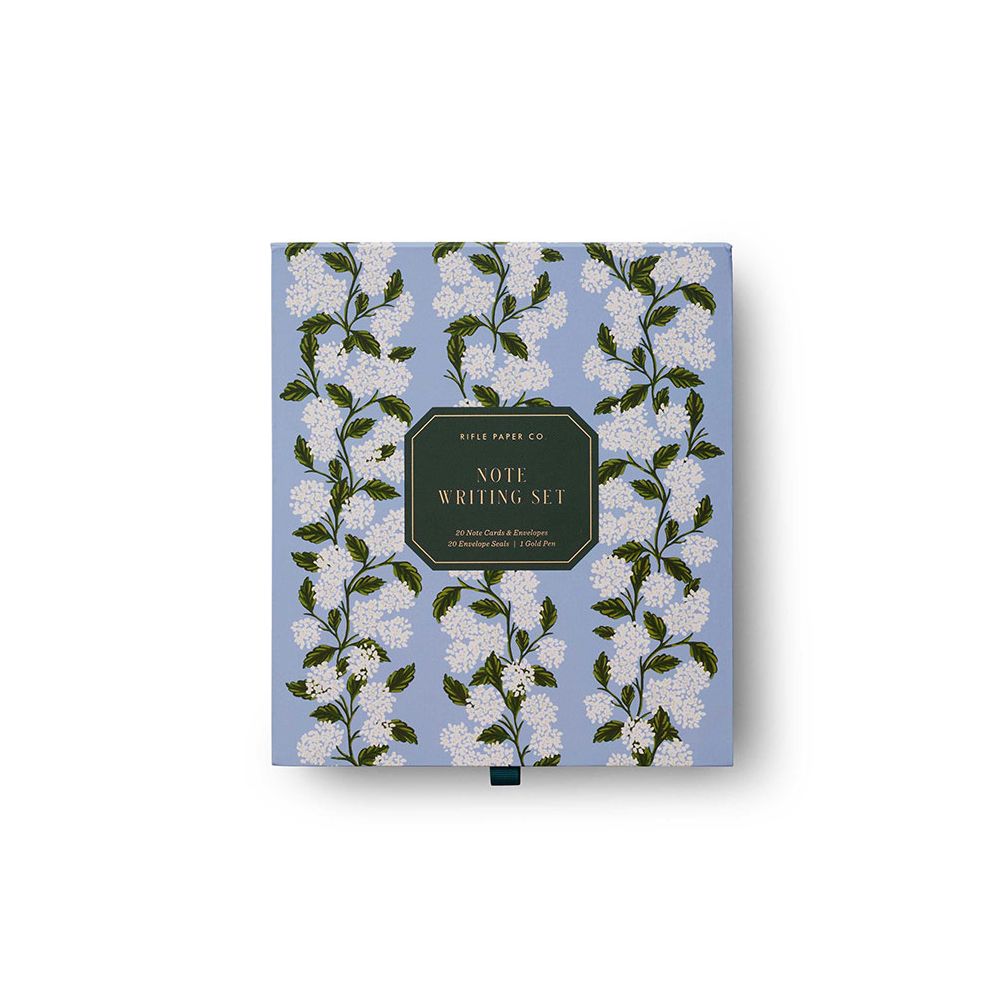 Hydrangea Note Writing Set