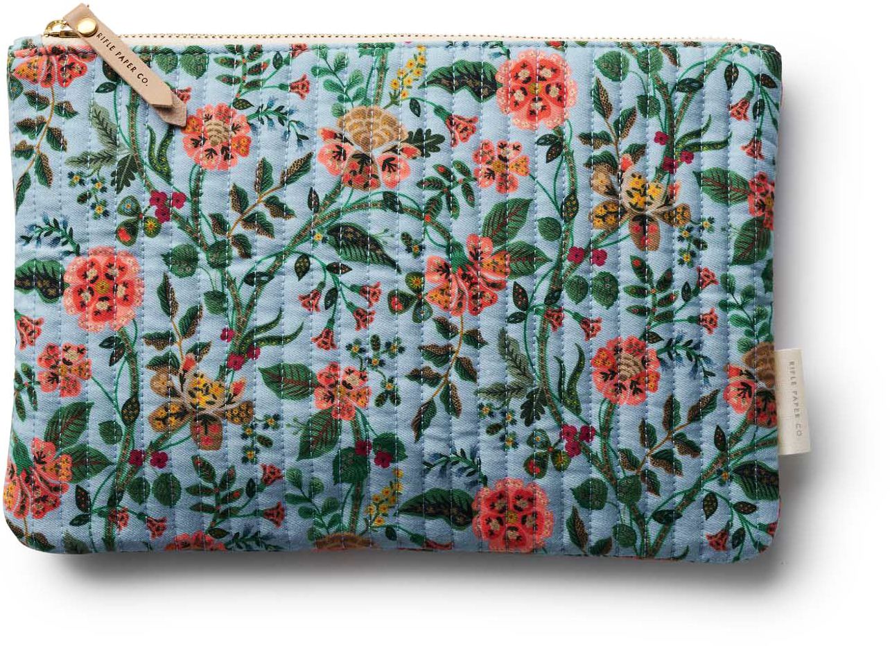 Gracie Quilted Pouch Set