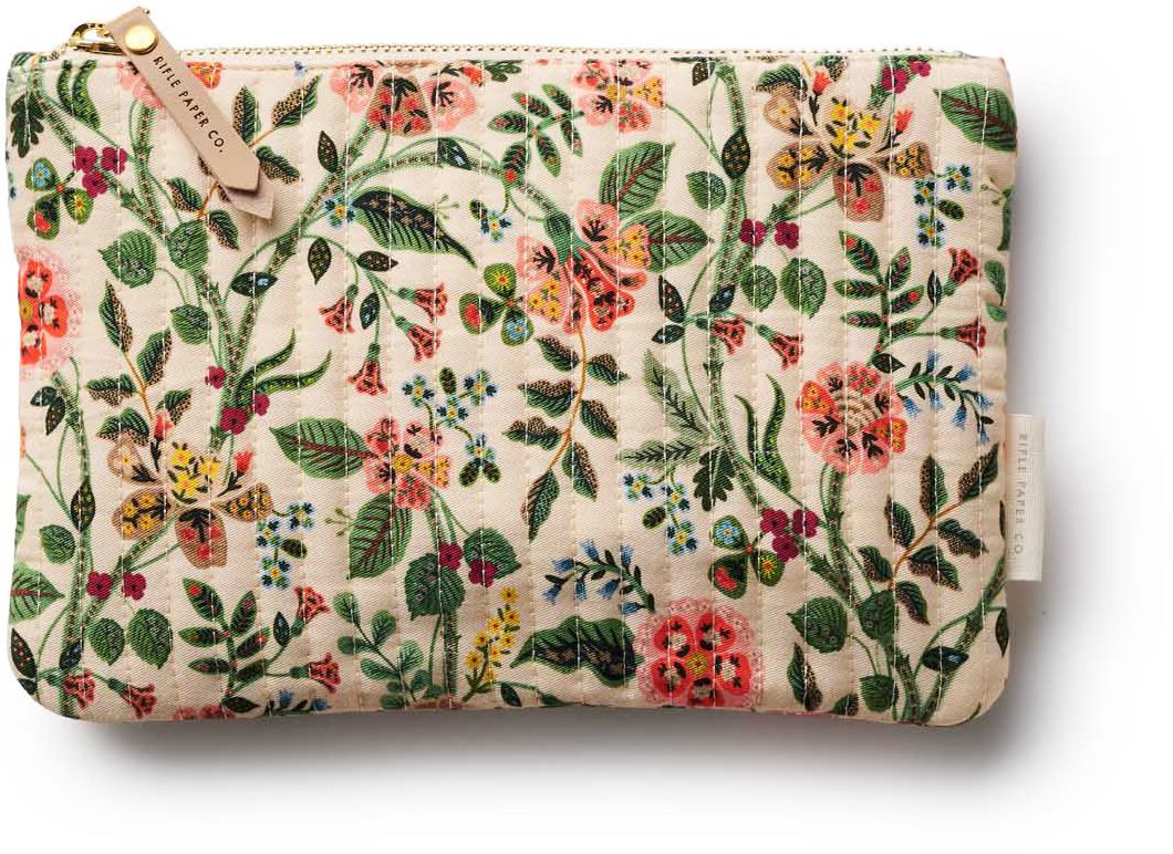 Gracie Quilted Pouch Set