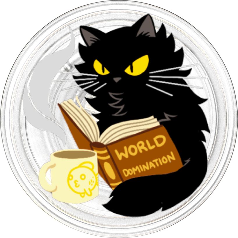 PopSocket PLT-World Domination Cat - Clear